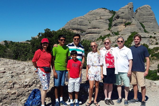 Montserrat Half Day with Cable Car and Easy Hike from Barcelona - Taking the mountain ride to the high viewpoint