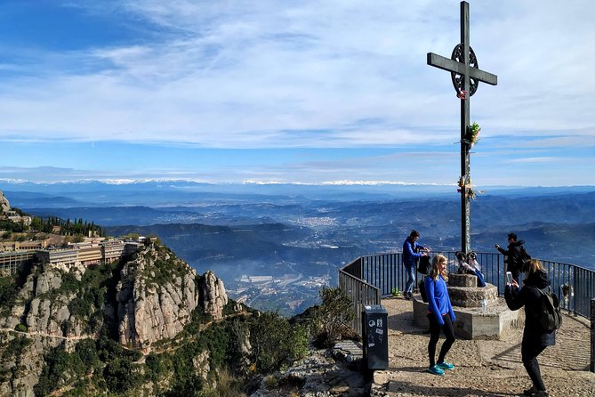 Montserrat Hiking Experience & Monastery Premium Small Group Tour - Leaving Barcelona in an eight-seat minivan