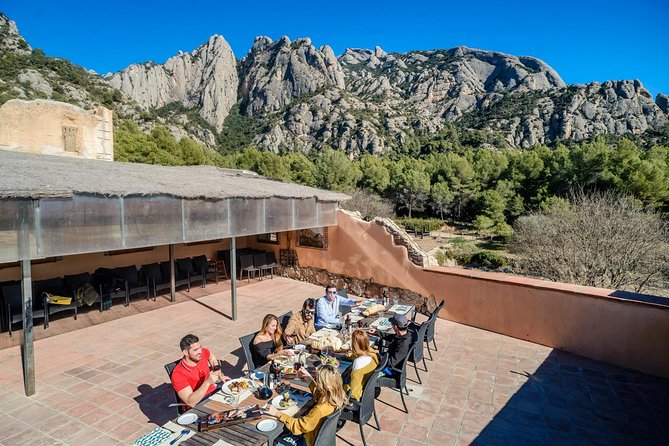 Montserrat Lunch & Wine at Farmhouse Small Group from Barcelona - The Return to Barcelona