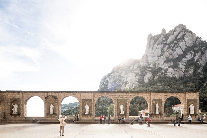Montserrat with Cog-Wheel Train & Black Madonna Priority Access - The coach ride from central Barcelona
