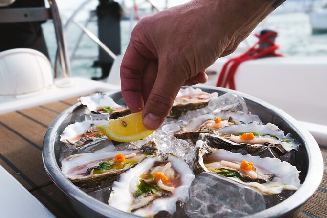 Oyster Odyssey Barcelona's Premier Sailing and Seafood Adventure - Sailing Barcelona from Port Olímpic