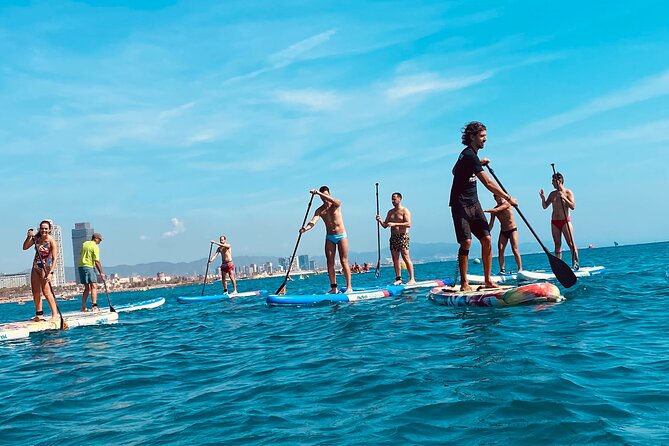 Paddle Surfing in Barcelona - Facilities that make a short beach activity easier