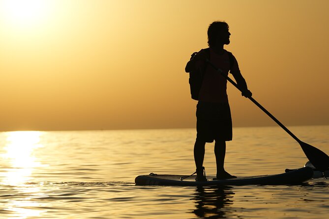 Paddlesurf in Barcelona - Picking up a JOBE board and storing your bags