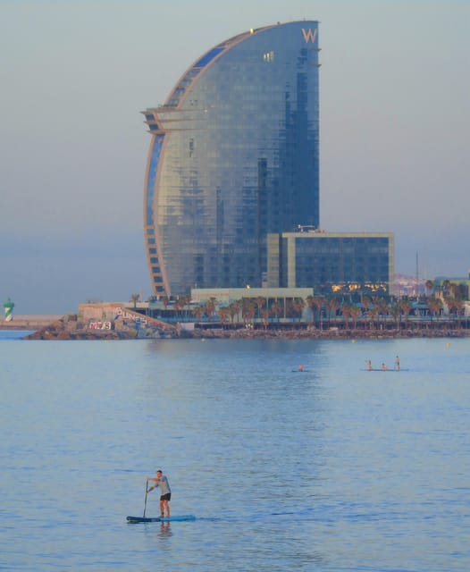 Paddlesurf Lesson in Barcelona - What the $35 price really covers