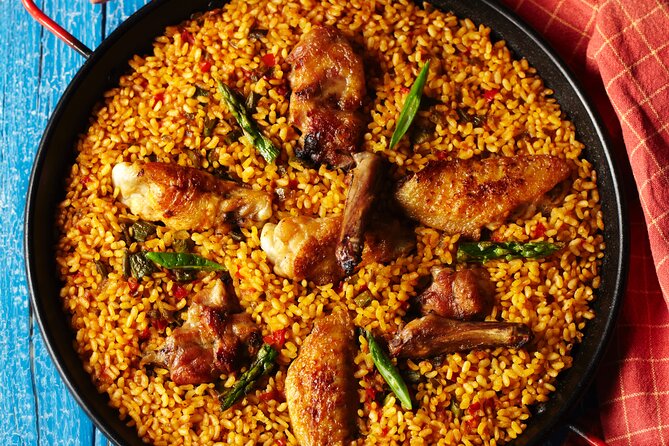 Paella Class & Bottomless Wine: Las Ramblas Views - What you actually cook during the three hours