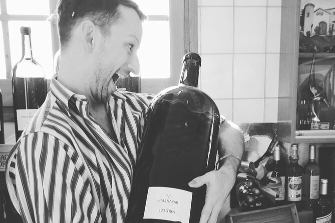 Paella Class, Winery & Bike Ride - Free Hotel Pickup from Sitges - Caves Romagosa Torne and one glass of cava