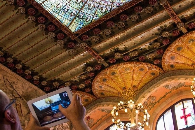 Palau de la Musica Catalana Admission Ticket with Audioguide - The grand staircase and Sala Millet