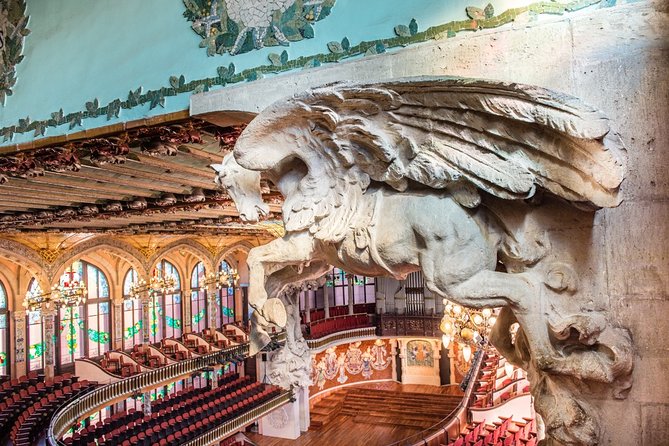 Palau de la Musica Catalana Guided Tour - Light and flowers in the Lluís Millet Hall