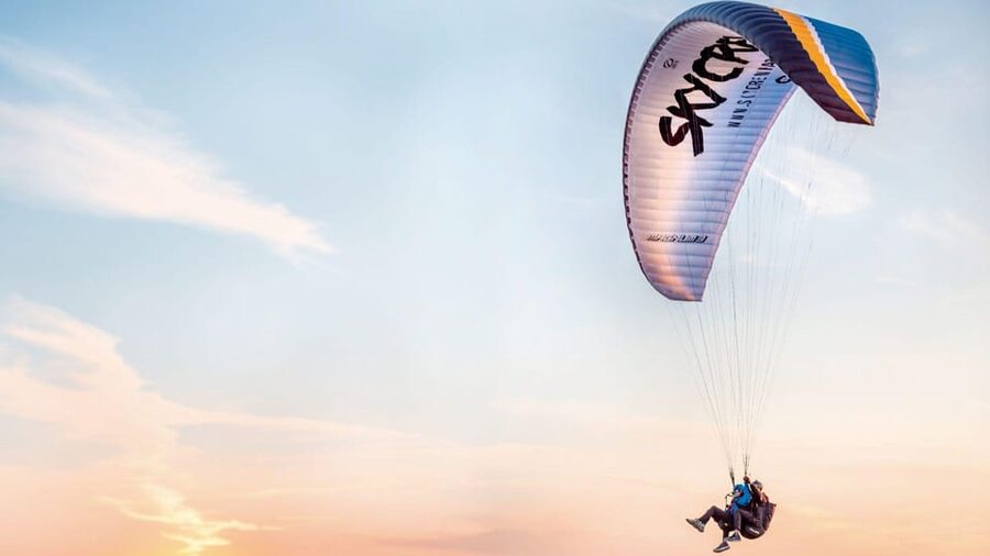 Paragliding: Experience the magic of flying near Barcelona. Report included - Views of Igualada and Montserrat from above