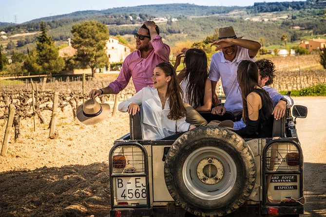 Penedes Wine & Cava Tasting & 4WD Vineyards Tour from Barcelona - Leaving Passeig de Gràcia for Penedès