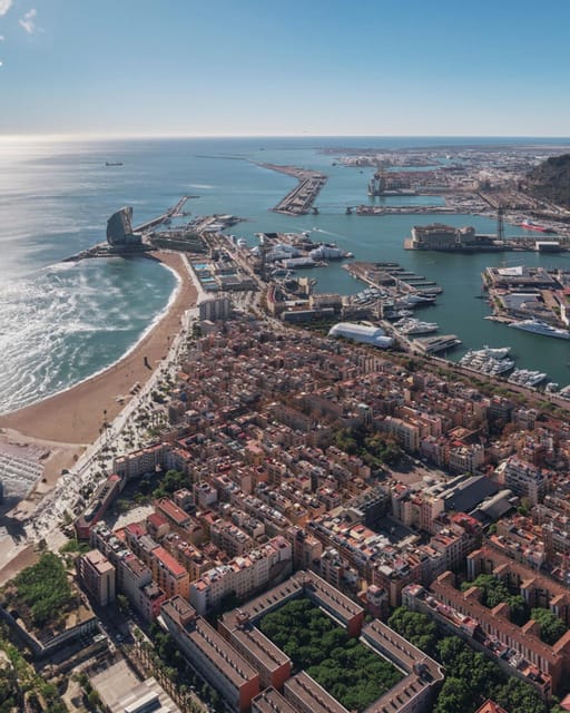 Private Barcelona & Montserrat Helicopter Tour - The 40-minute Montserrat and Barcelona Litoral Tour