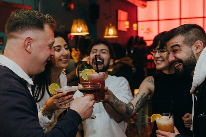 Private Barcelona Nightlife & Hidden History Tour with Drinks - Walking through the Gothic Quarter