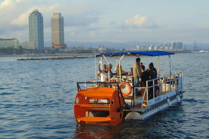 Private Boat rental - Pedal Cruises Barcelona - Cycle Boat - Meeting near the W Hotel and the port