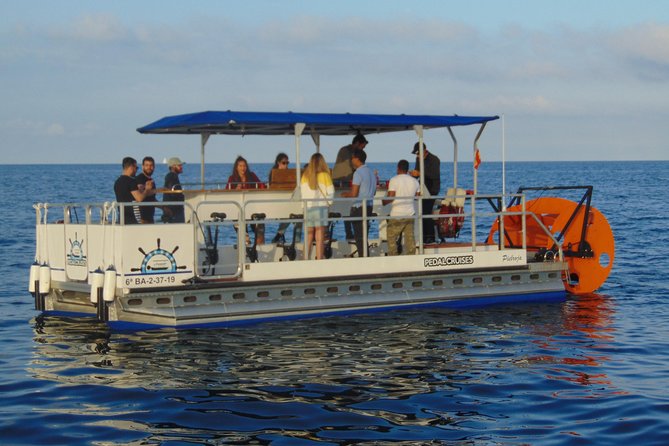 Private Boat rental - Pedal Cruises Barcelona - Cycle Boat - Why the engine changes the experience