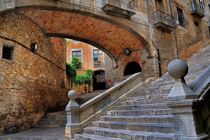 Private Medieval Girona Tour with Hotel Pick-up - Eiffel Bridge adds a modern note to an old city