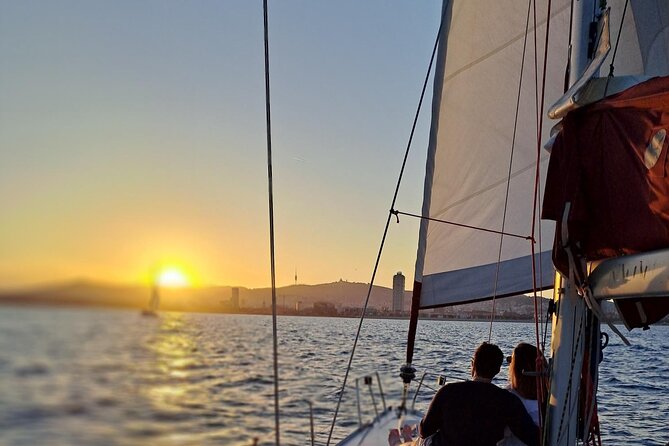 Private Sailing experience with open bar and snacks - Why seeing Barcelona from a sailboat works