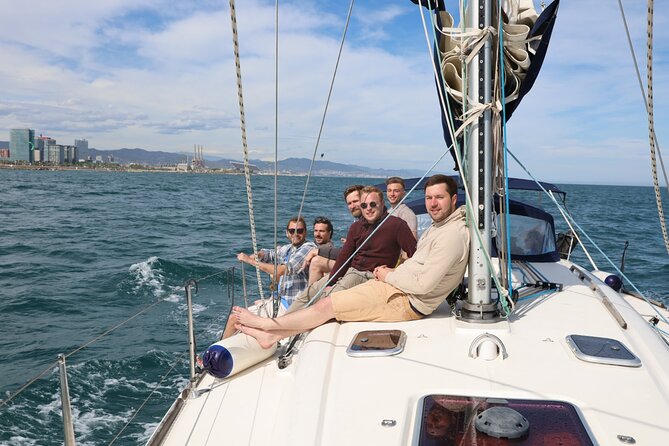 Private Skipper Sailing Tour for up to 11 people - Leaving Port Olímpic and following the beaches