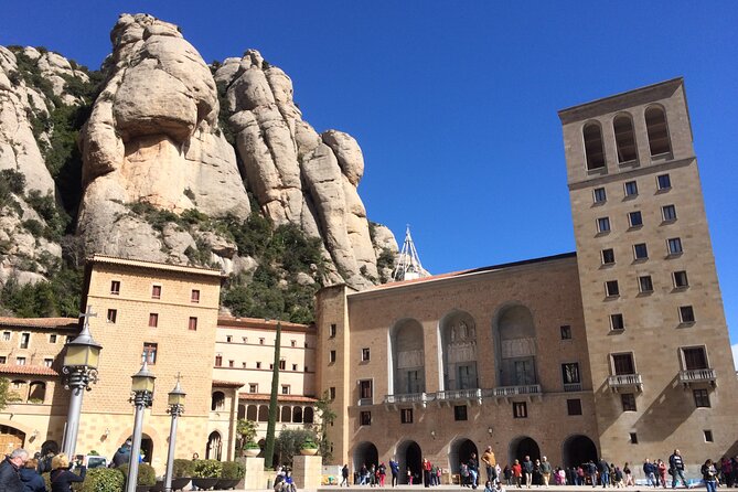 Private Tour to Montserrat with a specialized local guide - Entering Abadia de Montserrat