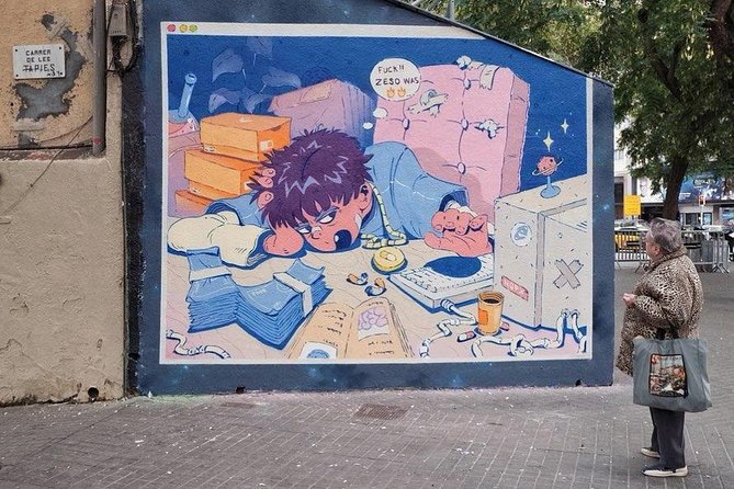Raval Street Art and Graffiti Guided Tour in Barcelona - Reading the streets of Raval