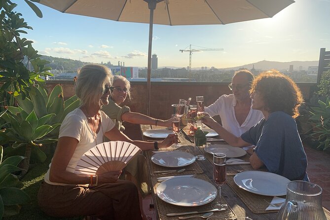 Rooftop Paella Seafood Cooking Class Experience in Barcelona - More than paella: gazpacho, sangria, and Catalan cream