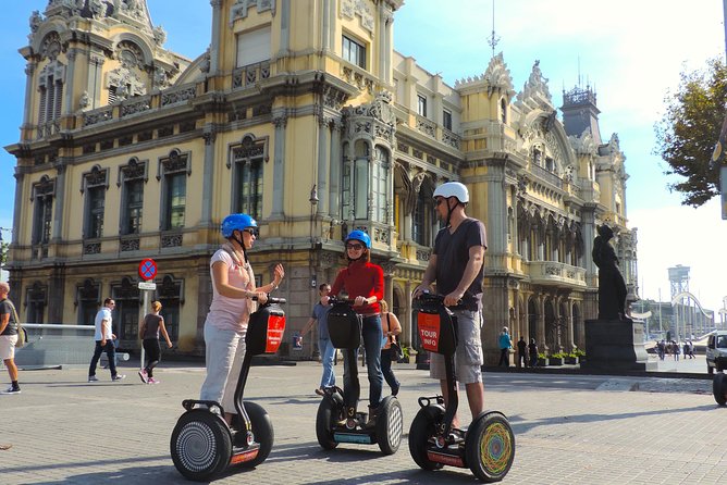 Segway Tour to Sagrada Familia views - Port Vell and the ride back