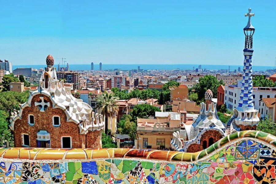Semi-Private Barcelona Gothic, Parc Guell & Sagrada Familia - Park Güell: Gaudí’s playful public park