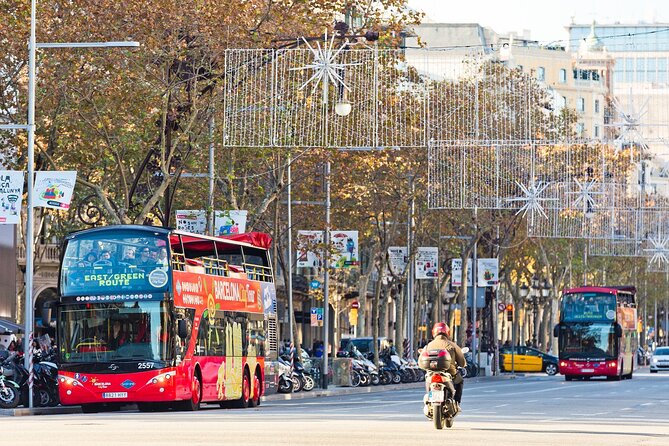 Shore Excursion: Barcelona City Tour Hop-On Hop-Off - Audio, seats, weather, and practical comfort