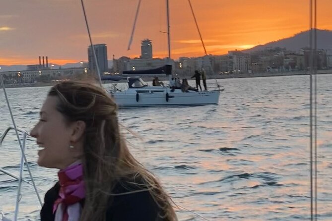 Sunset Sailboat Tour along the Coast with Open Bar - Seeing Montjuïc from the water