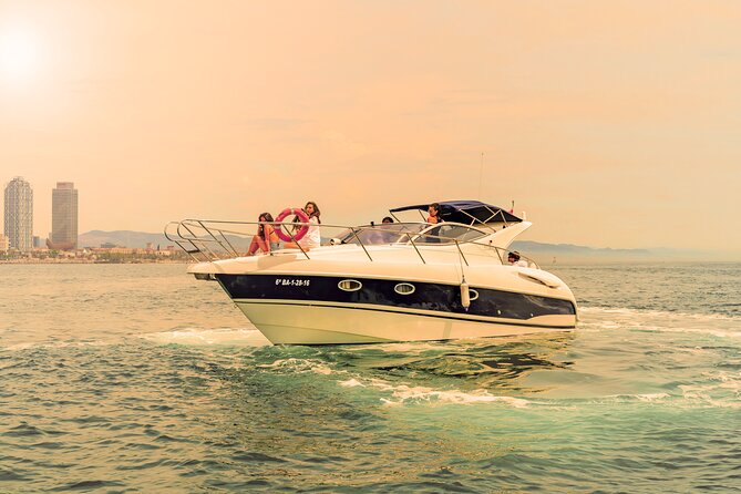 Sunset yacht ride in Barcelona + snacks and drinks - The Hotel W stop and optional swimming