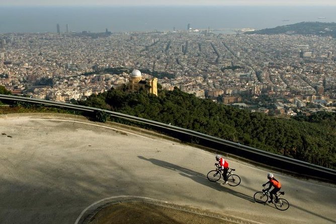 The hills around Barcelona by roadbike, private tour. Pick up/drop off included. - The ride toward the hills