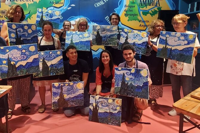 Vermouth-Art, paint and sip and Spanish Vermouth - Group size, access, and practical details