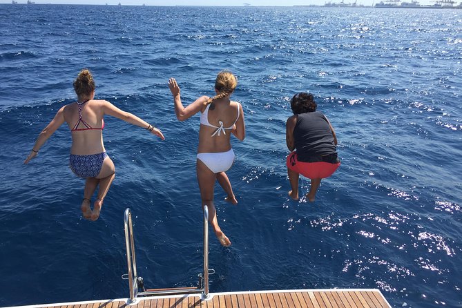 Wonderful 2 Hour Sailing trip including open bar and Pinchos - Entering Marina Vela beside the W Hotel
