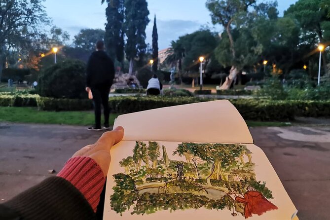 Workshop to learn Drawing and Watercolor in charming places - Starting at Parc de la Ciutadella