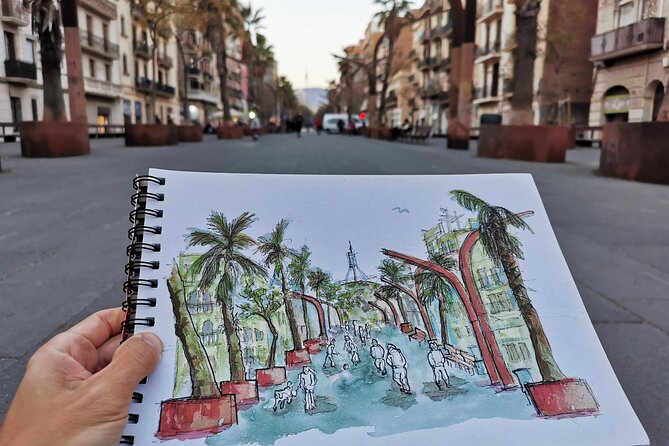 Workshop to learn Drawing and Watercolor in charming places - The unusual option of drawing with live music