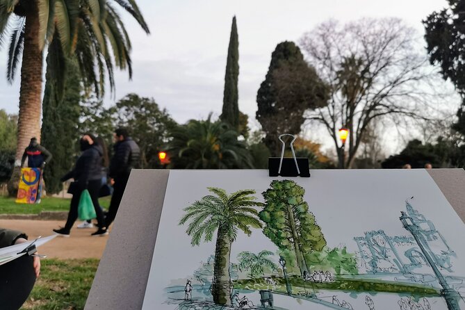 Workshop to learn Drawing and Watercolor in charming places - A creative exercise with a social side