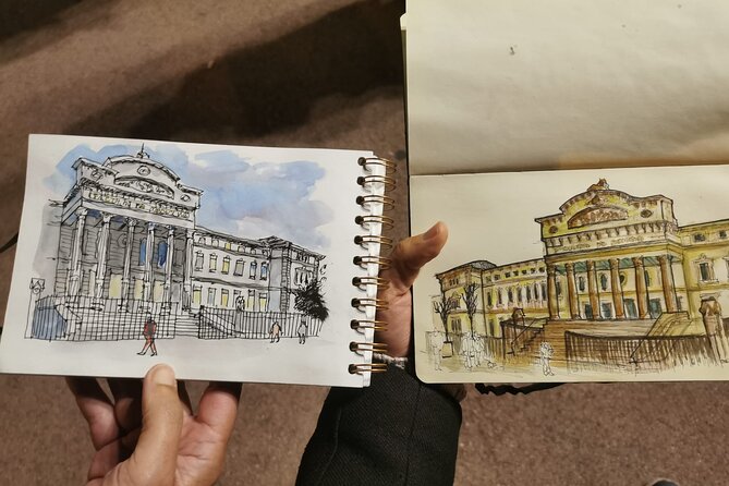 Workshop to learn Drawing and Watercolor in charming places - Learning to draw without the pressure to be perfect
